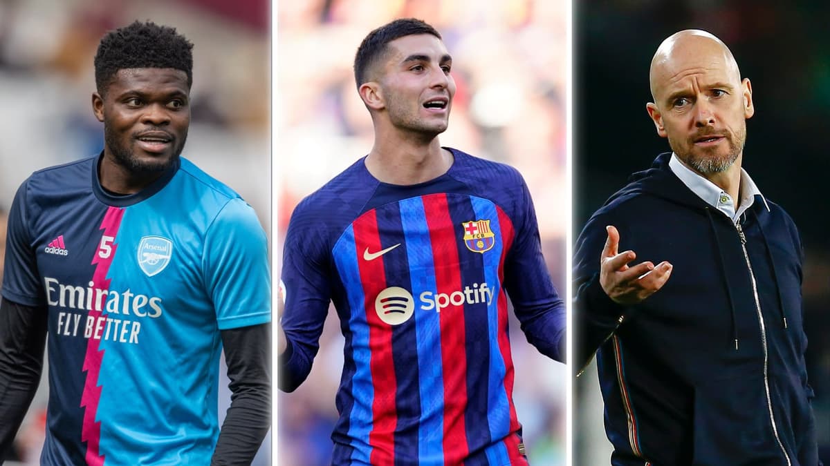 Thomas Partey, Ferran Torres, Erik Ten Hag