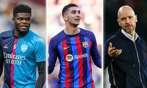 Thomas Partey, Ferran Torres, Erik Ten Hag