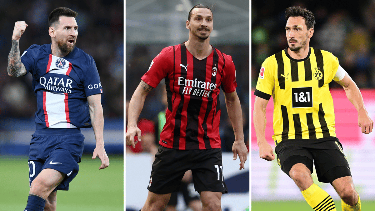 Messi, Zlatan Ibrahimovic, Hummels