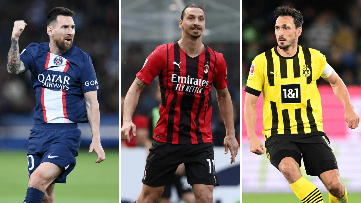 Messi, Zlatan Ibrahimovic, Hummels