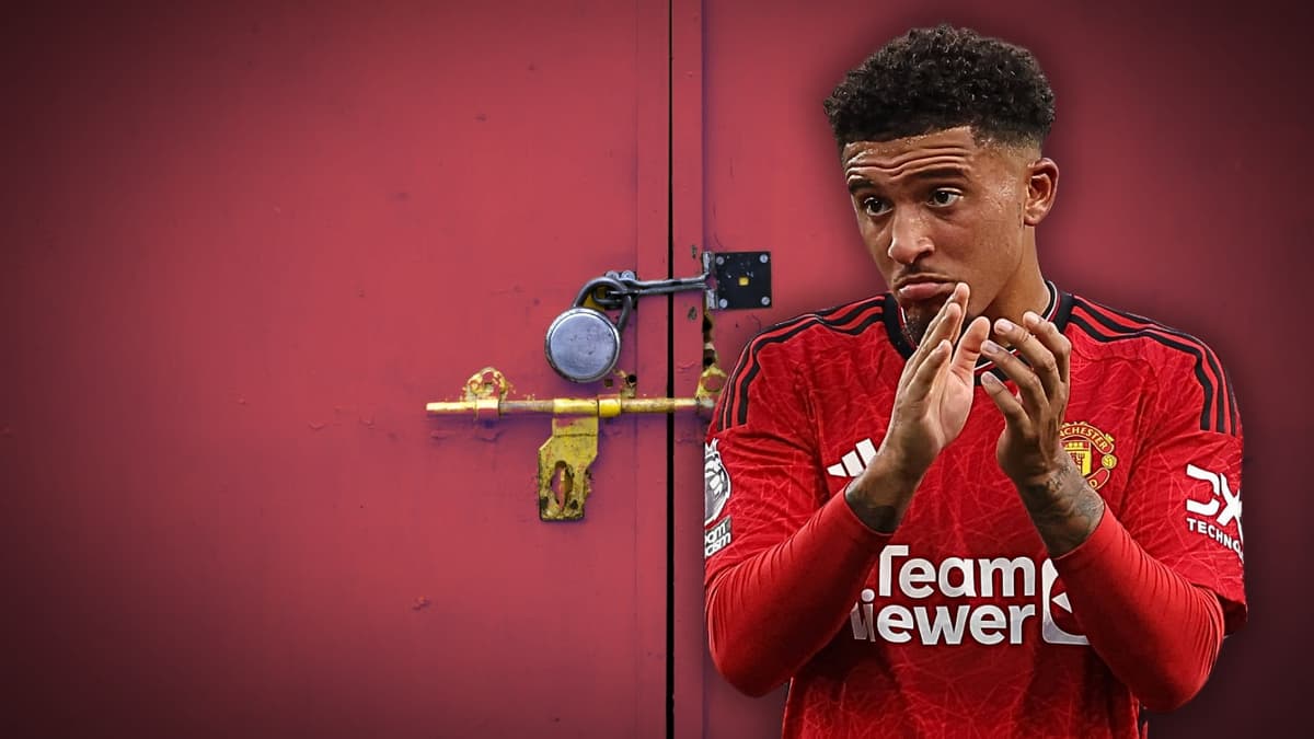 Jadon Sancho banned from Man Utd dressing room