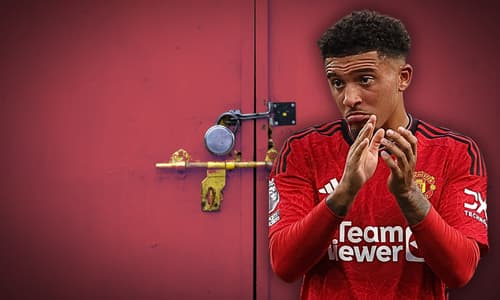 Jadon Sancho banned from Man Utd dressing room