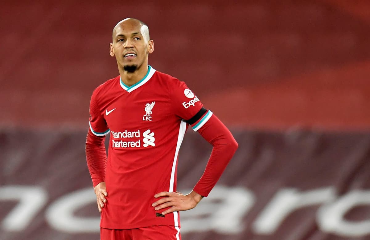 Liverpool midfielder Fabinho