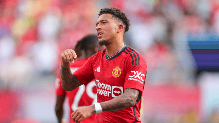 Jadon Sancho sealed a temporary Man Utd departure in January