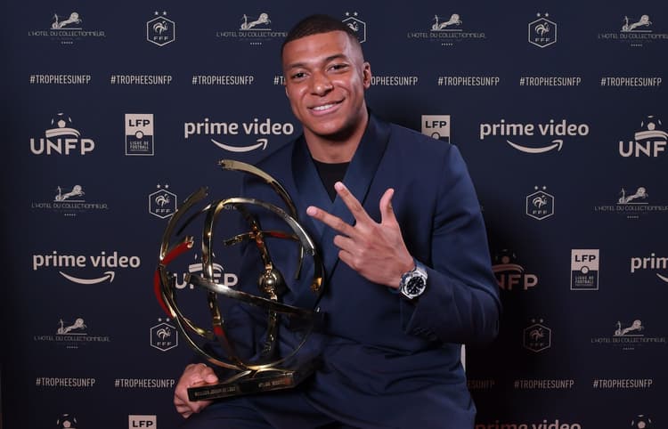 Mbappe has already been named Ligue 1 Player of the Year three times