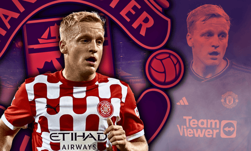 Donny van de Beek, Manchester United, Girona
