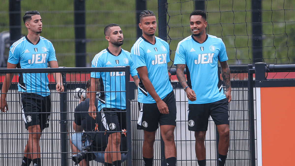 Denzel Hall, Danilo, Naoufal Bannis, Marouan Azarkan, Feyenoord