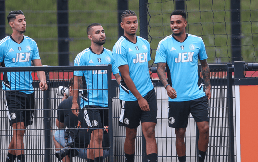 Denzel Hall, Danilo, Naoufal Bannis, Marouan Azarkan, Feyenoord