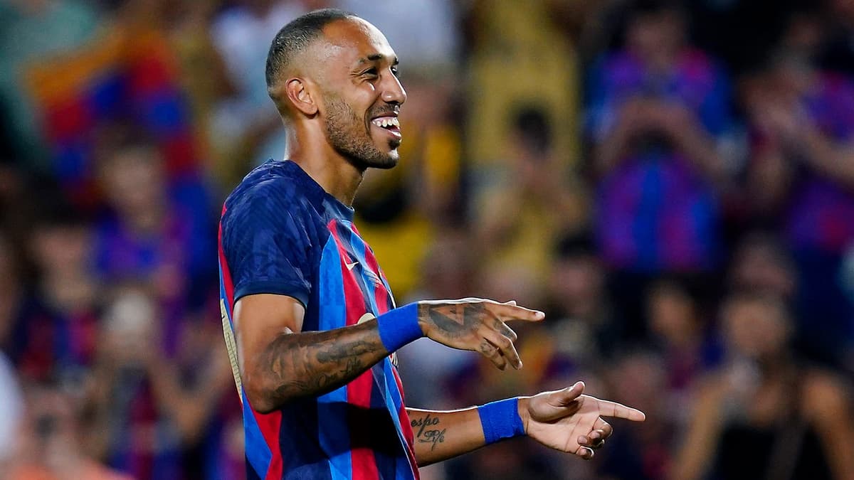 Pierre-Emerick Aubameyang Barcelona 2022-23