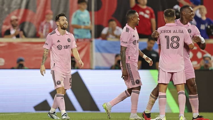 The smile is back on Messi's face in Miami