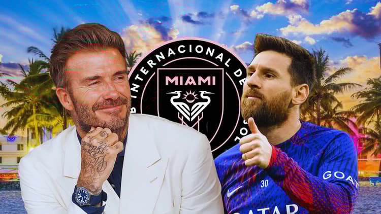 David Beckham 'can't believe' Lionel Messi has signed for Inter Miami.