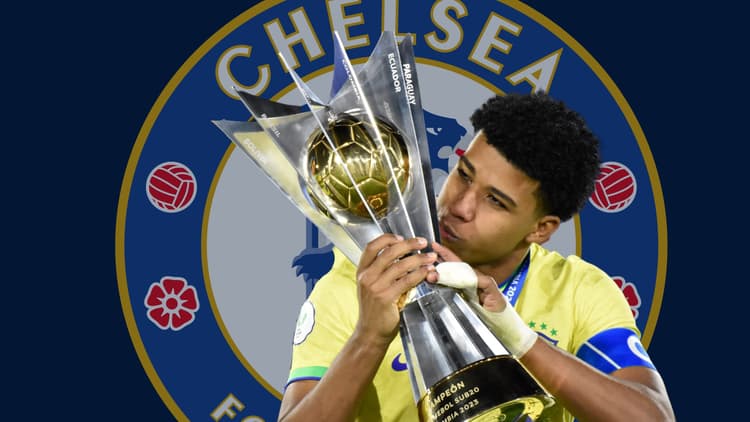 Andrey Santos is set to feature in pre-season for Chelsea.