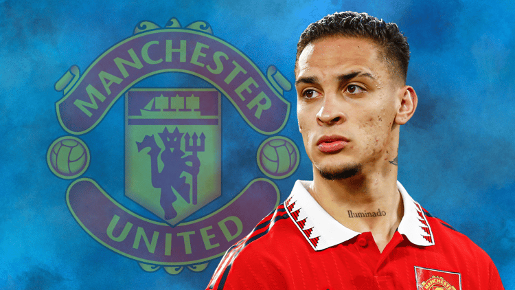 Antony has struggled at Man Utd