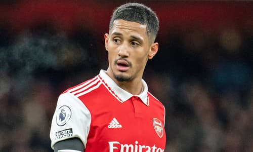 Arsenal centre-back William Saliba.