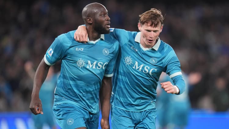 Romelu Lukaku and Scott McTominay