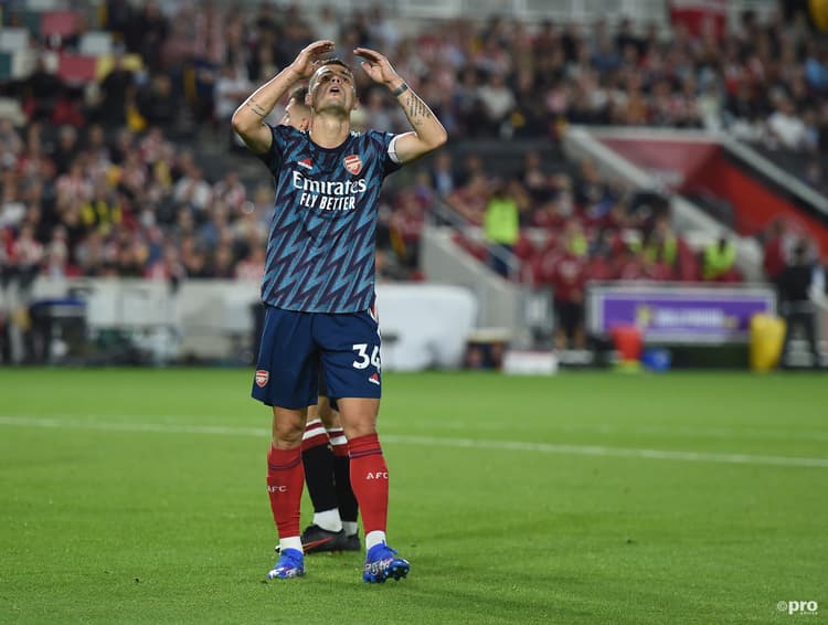 Arsenal midfielder Granit Xhaka