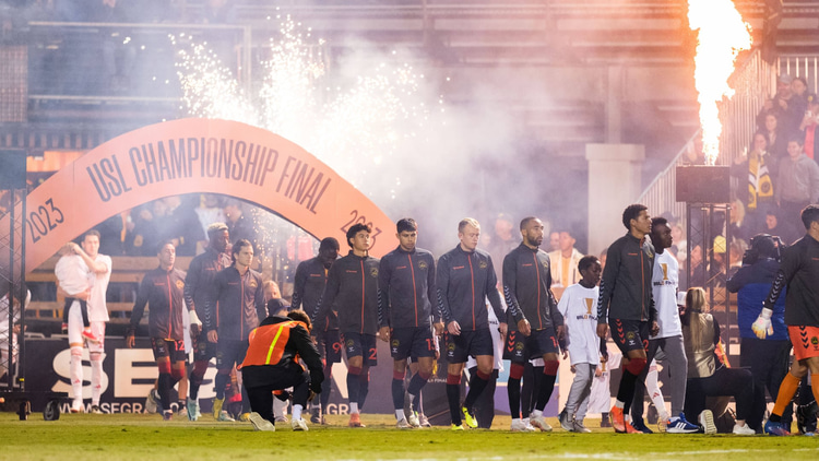 The 2023 USL Championship final between the Charleston Battery and Phoenix Rising