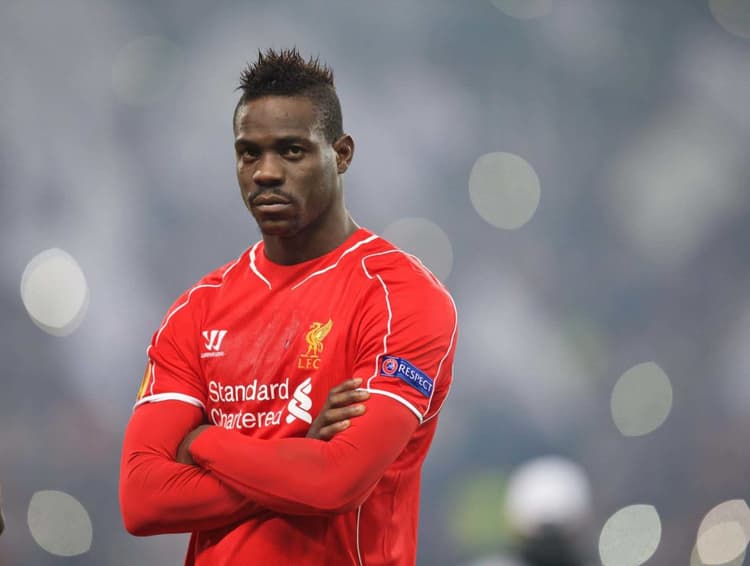 ISTANBUL, TURKEY – Thursday, February 26, 2015: Liverpool’s Mario Balotelli before the UEFA Europa League Round of 32 2nd Leg match against Besiktas JK at the Ataturk Olympic Stadium. (Pic by David Rawcliffe/Propaganda)