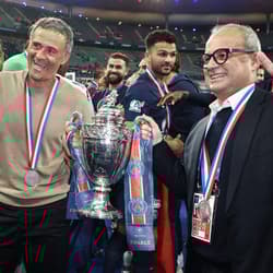 Luis Campos and Luis Enrique, PSG