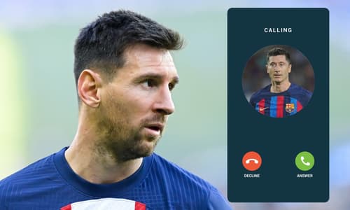 Robert Lewandowski, Lionel Messi