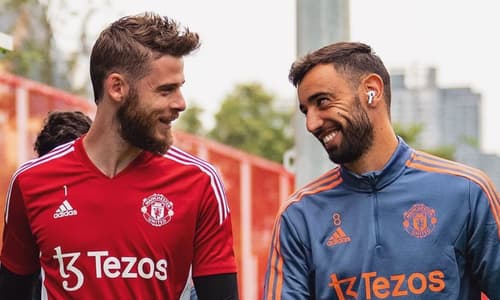 David de Gea, Bruno Fernandes, Man Utd, 2022/23