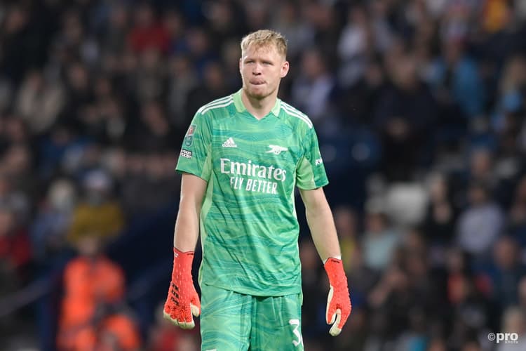 Arsenal goalkeeper Aaron Ramsdale