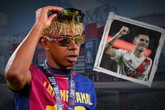 Lamine Yamal, Franco Mastantuono, Man Utd