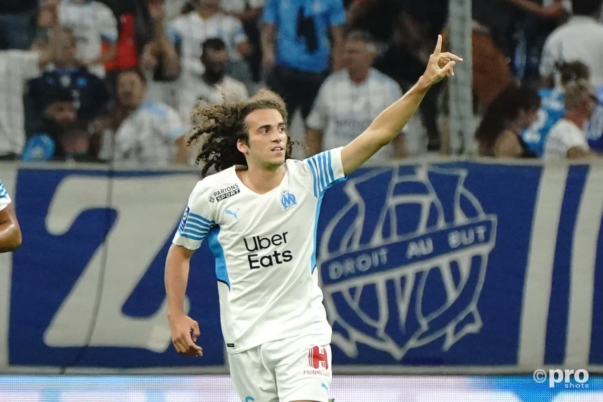 Former Arsenal player Matteo Guendouzi, Marseille, 2021/22