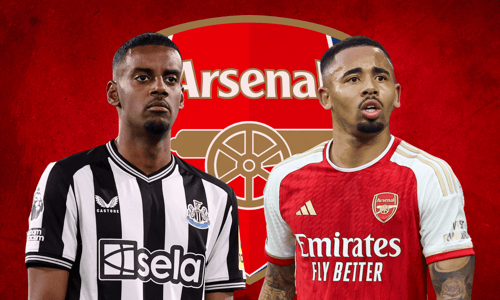Alexander Isak, Gabriel Jesus, Arsenal, 2023/24