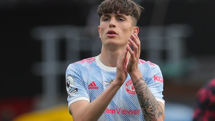 Alejandro Garnacho, Manchester United, 2021/22