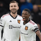 Luke Shaw Tyrell Malacia Manchester United