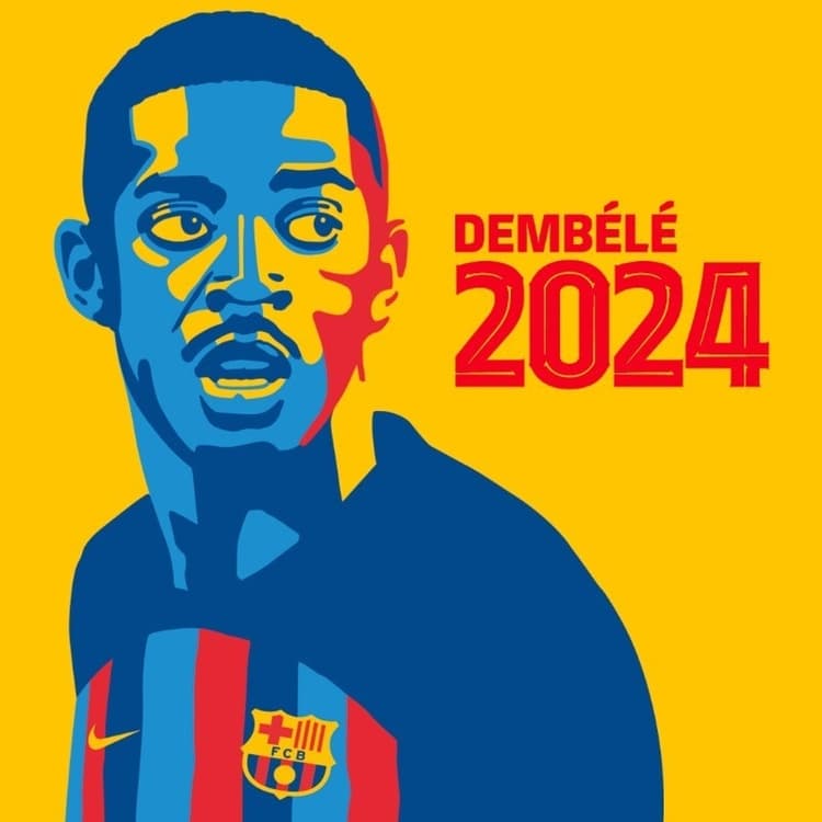 Ousmane Dembele has renewed his Barcelona deal