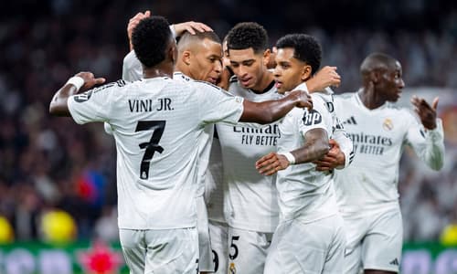 Vinicius Jr, Kylian Mbappe, Jude Bellingham, Rodrygo, Real Madrid, 2024/25