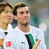 Joe Scally playing for Borussia Monchengladbach.