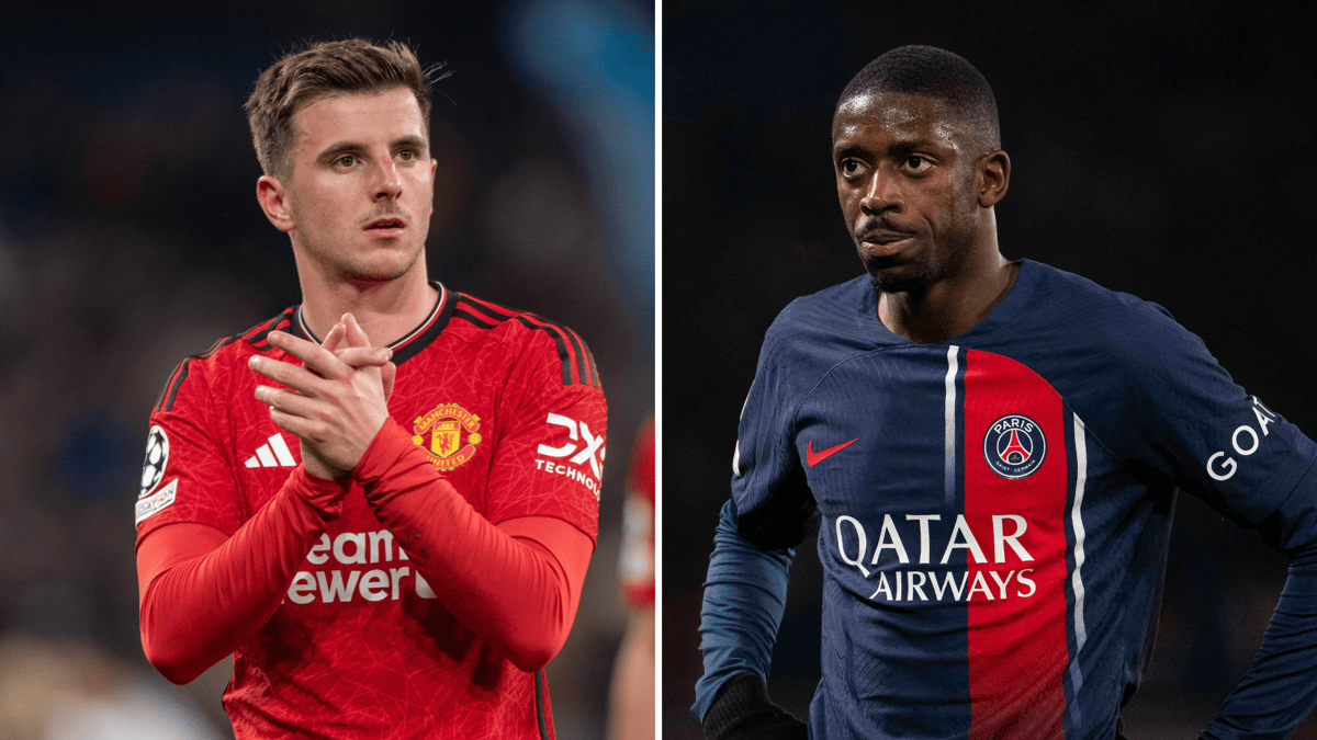 Mason Mount, Ousmane Dembele, Man Utd, PSG