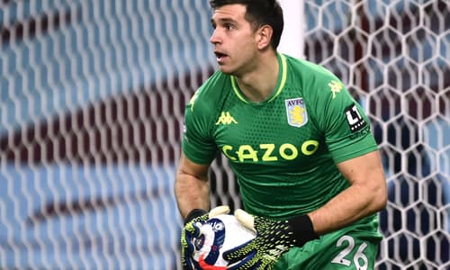 Argentina goalkeeper Emiliano Martinez playing in the Premier League for Aston Villa