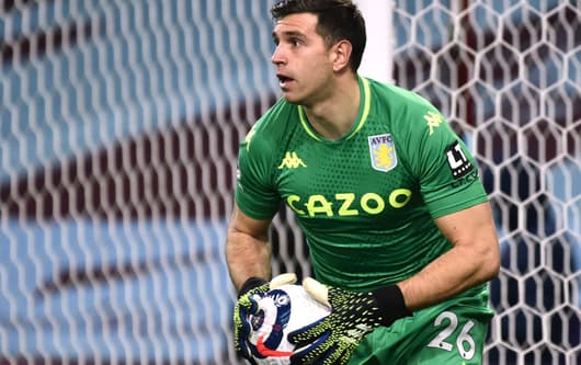 Argentina goalkeeper Emiliano Martinez playing in the Premier League for Aston Villa