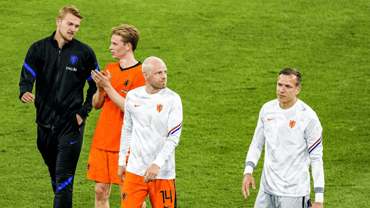 Marco Bizot tijdens een interland van het Nederlands elftal