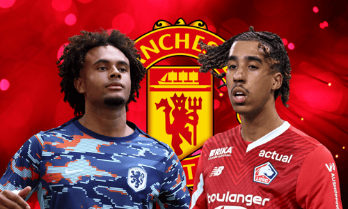 Joshua Zirkzee, Leny Yoro, Man Utd