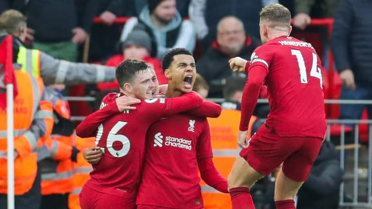 Gakpo scored two for Liverpool