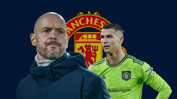 Ronaldo fell out with Ten Hag