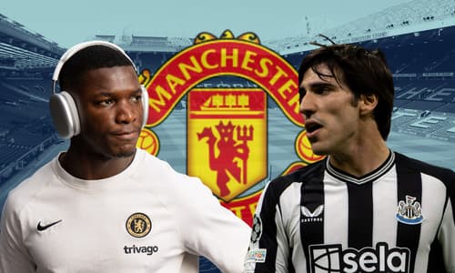 Moises Caicedo, Sandro Tonali, Man Utd