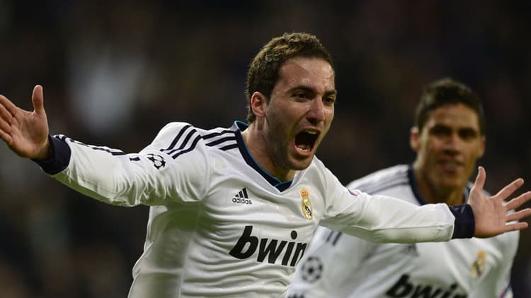 Gonzalo Higuain at Real Madrid