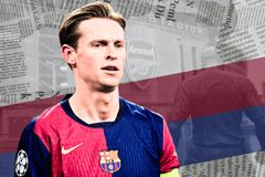 Frenkie de Jong, Arsenal, FC Barcelona