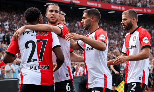 Ramiz Zerrouki, Antoni Milambo, Luka Ivanusec, Feyenoord