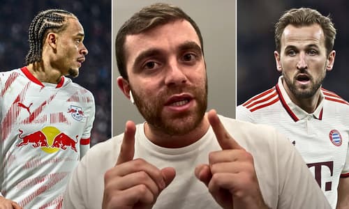 Xavi Simons, Fabrizio Romano, Harry Kane