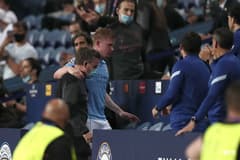 Kevin de Bruyne injured