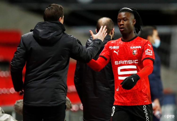 Rennes midfielder Eduardo Camavinga is hot property