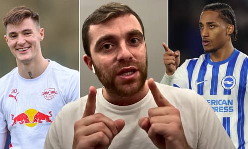 Benjamin Sesko, Fabrizio Romano, Joao Pedro