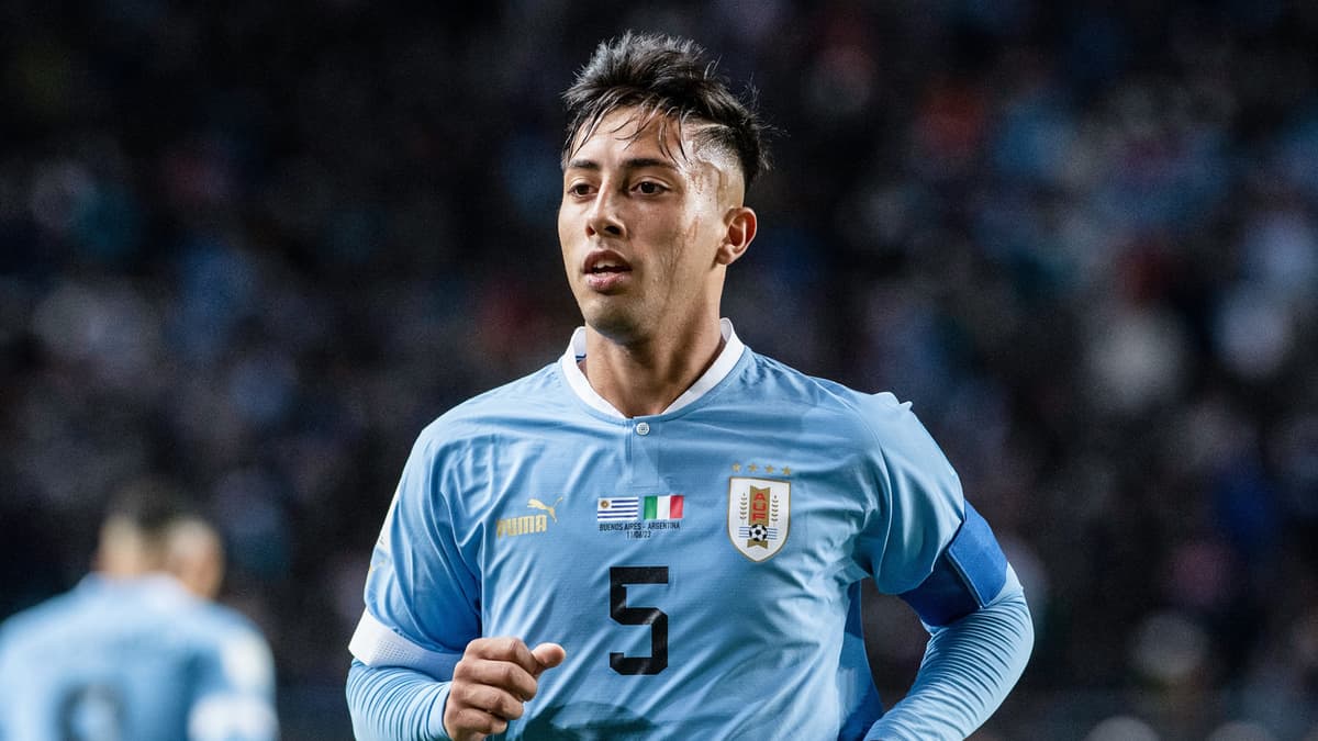 Uruguay's youth international star Fabricio Diaz.